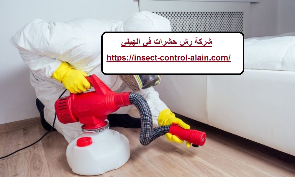 شركة رش حشرات في الهيلي